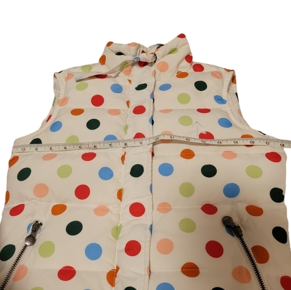 Authier Women’s Puffy Vest Made in Italy Zip Up w/ Snap Closures High Neck Sz 6 - Picture 5 of 16